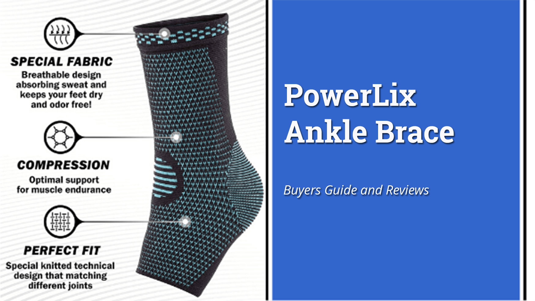 PowerLix Ankle Brace